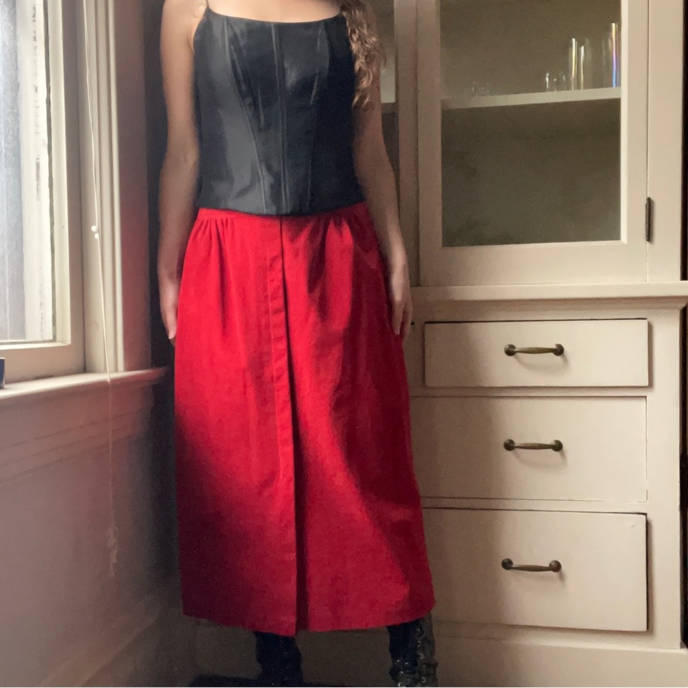 70s/80s Suede Skirt